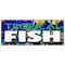 Signmission TROPICAL FISH BANNER SIGN saltwater fishes aquarium tank signs food B-120 Tropical Fish - alternate 1
